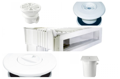 Oprema za bazensku školjku